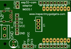 ESP32-CAM PCB