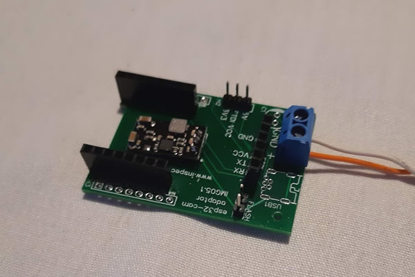 ESP32-CAM Adaptor without camera pcb