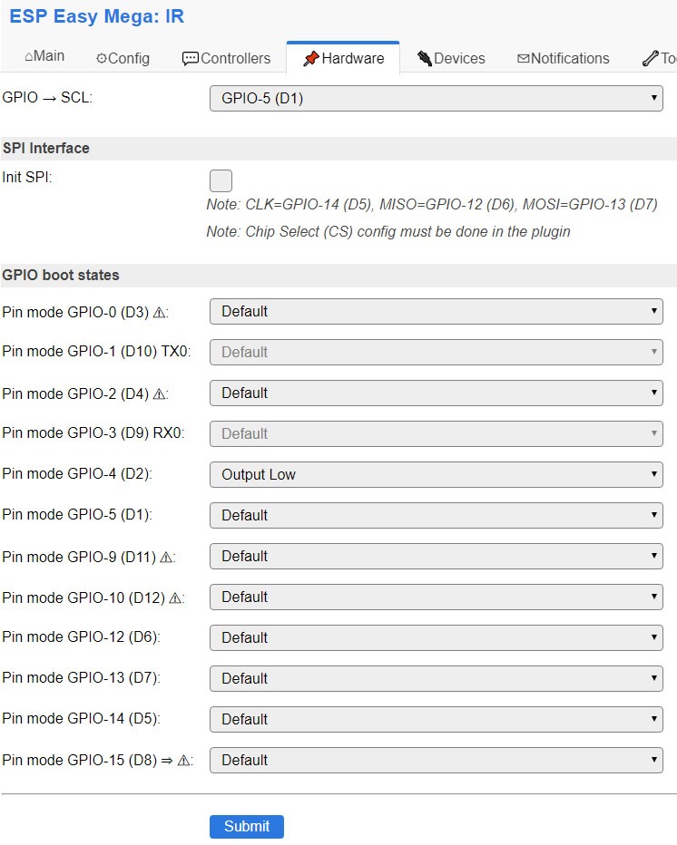 Wemos D1 Mini Flash with latest ESP Easy - Let's Control It