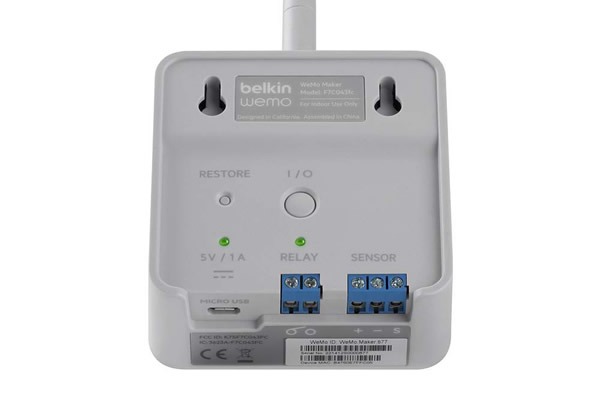 Wemo Maker Rear